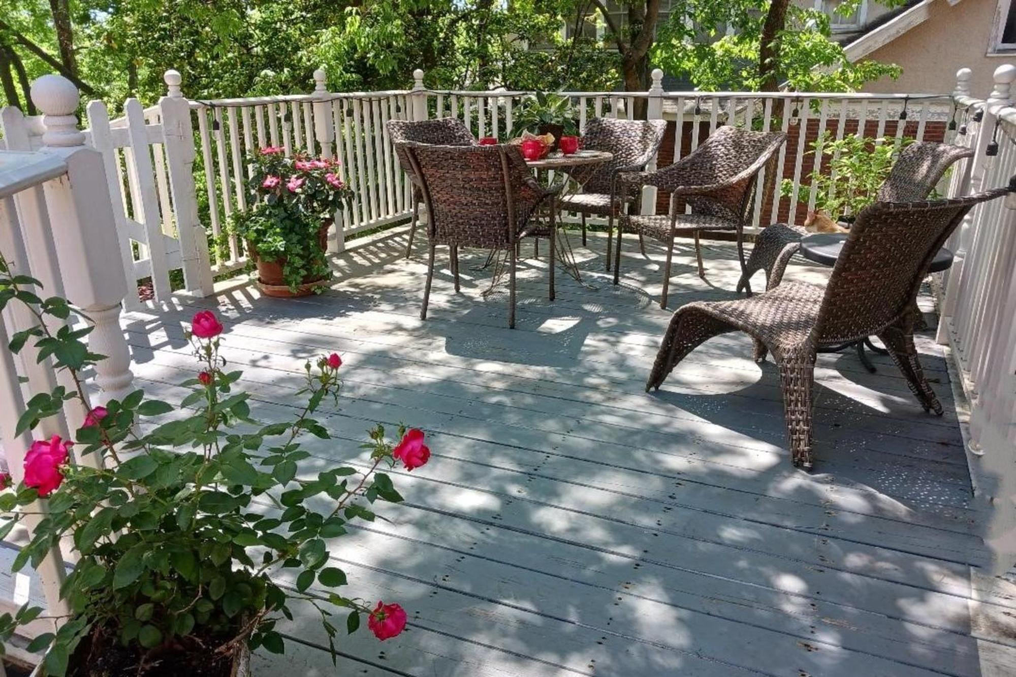 Rosemont B&B Cottages Little Rock Exteriör bild